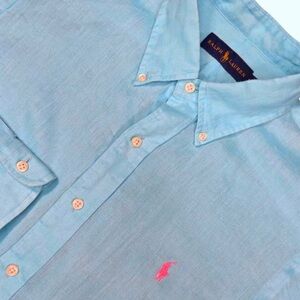 Men’s Ralph Lauren Linen Shirt L